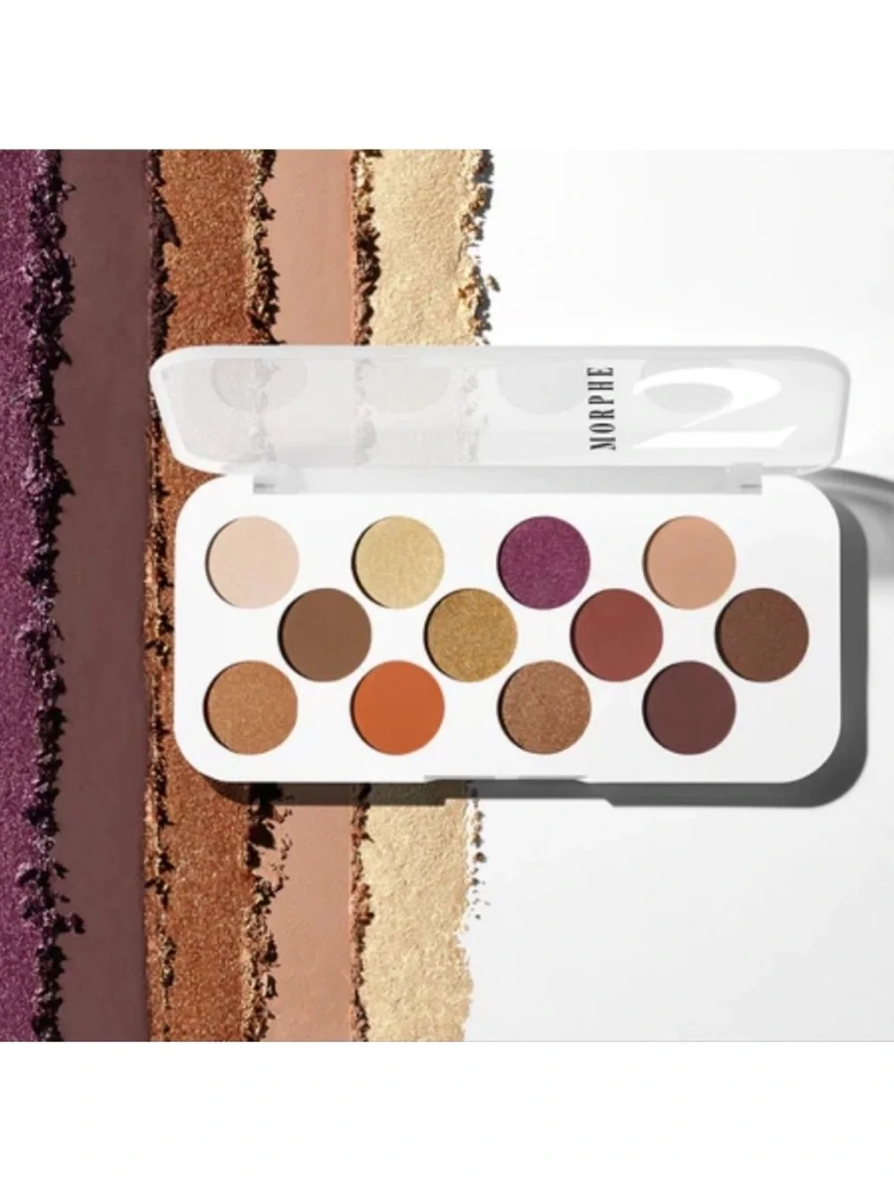 Morphe Ready For Anything Eyeshadow Palette (Brown, Gold, Purple)